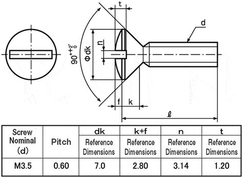 MISUMI Flat Head Machine Screws .